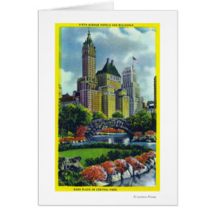 NYC Central Park-Ansicht 5. Allee-Hotels