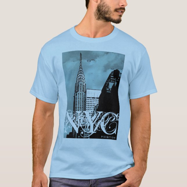 NYC Chrysler construisant le T-shirt (Devant)