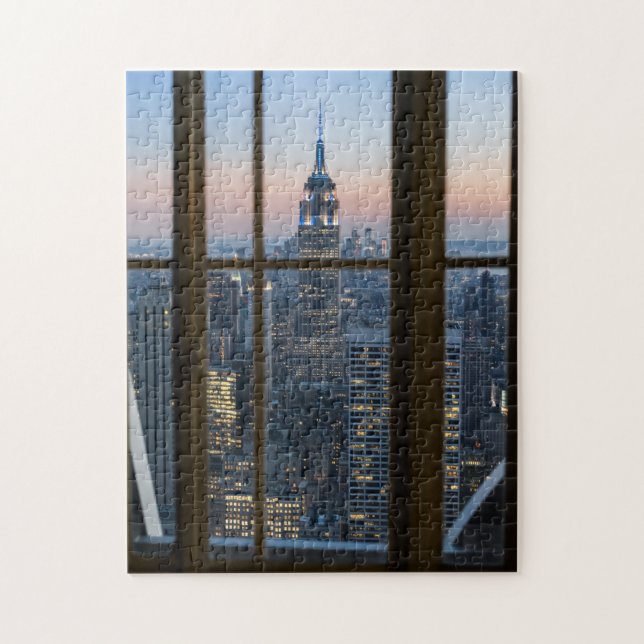 NYC Empire State Gebäude Puzzle (Vertikal)