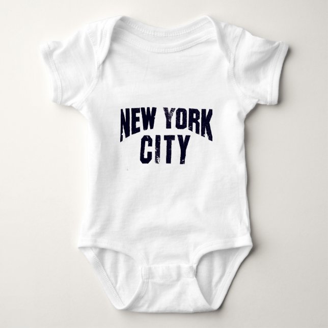 nyc Erinnerungsstücke Baby Strampler (Vorderseite)