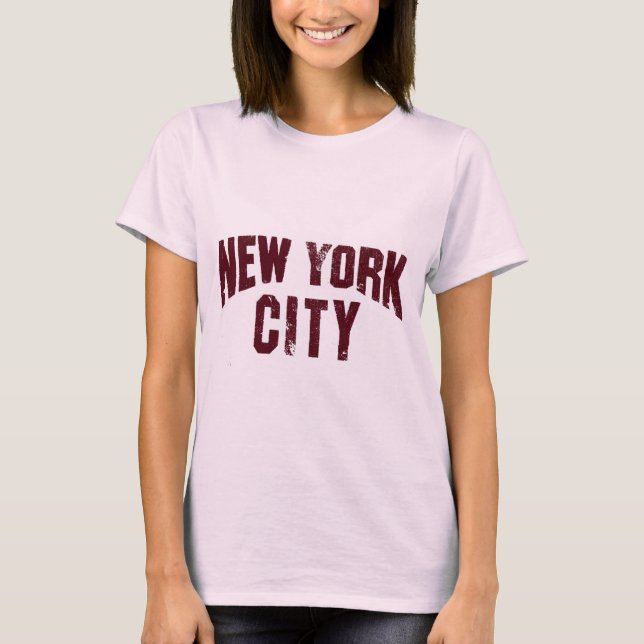 nyc Erinnerungsstücke T-Shirt (Vorderseite)