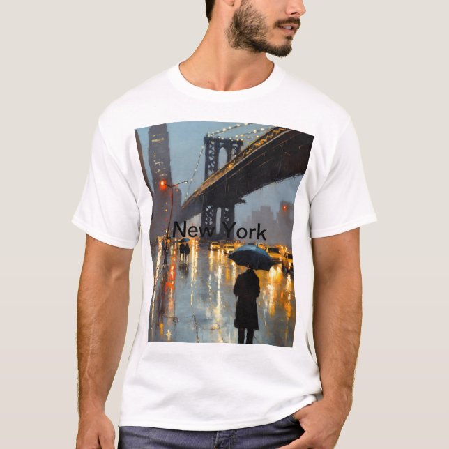 NYC Essentials: T-Shirts von Männern (Vorderseite)