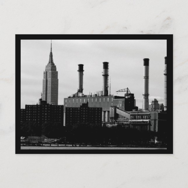 NYC Factory Postkarte (Vorderseite)