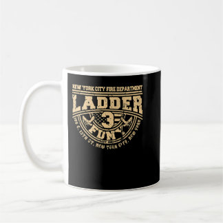 NYC Fire Department Station Lady 3 New York Fire Kaffeetasse