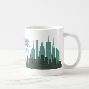 NYC Freiheitskyline-Tasse Kaffeetasse