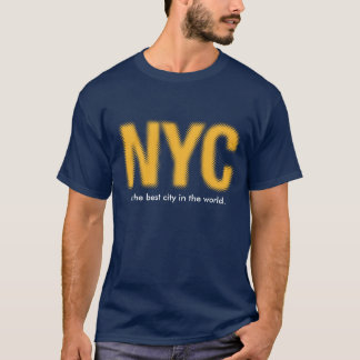 NYC_gold.ai, ist die beste Stadt in der Welt T-Shirt