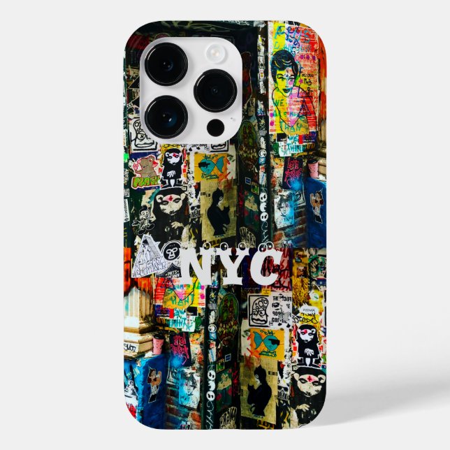 NYC Graffiti Graphic design coque iphone (Verso)