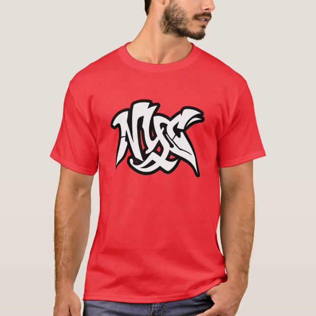 NYC Graffiti T-Shirt (Vorderseite)