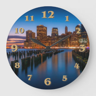 NYC GROßE WANDUHR