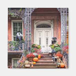 NYC Halloween Door Magnet