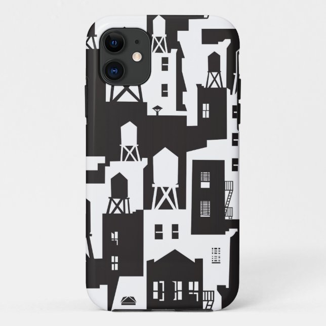 NYC iPhone Fall entworfen durch Tom-Gemetzel Case-Mate iPhone Hülle (Rückseite)