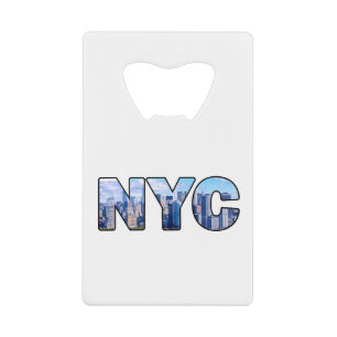 NYC KREDITKARTEN FLASCHENÖFFNER