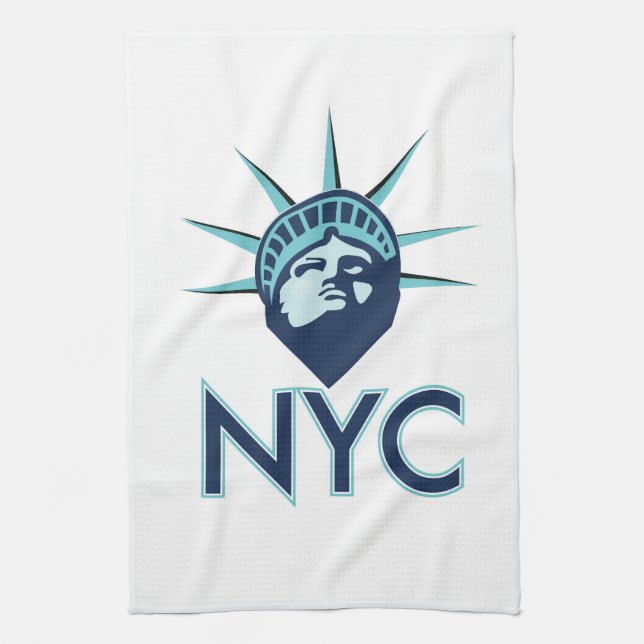 NYC Liberty Geschirrtuch (Vertikal)