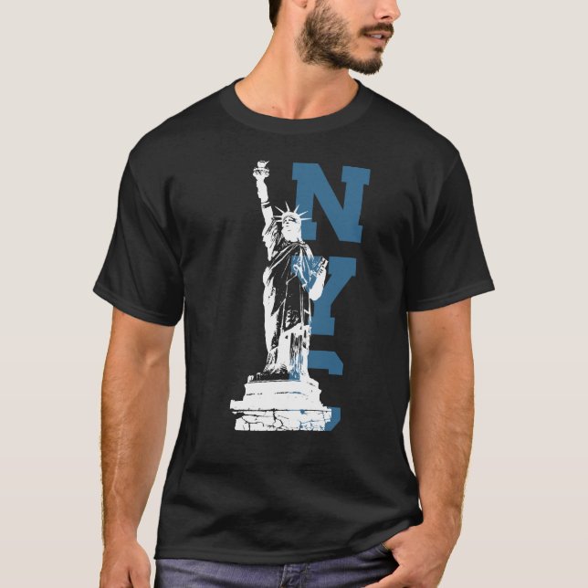NYC Liberty Statue T-Shirt (Vorderseite)