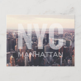 NYC Manhattan Postkarte