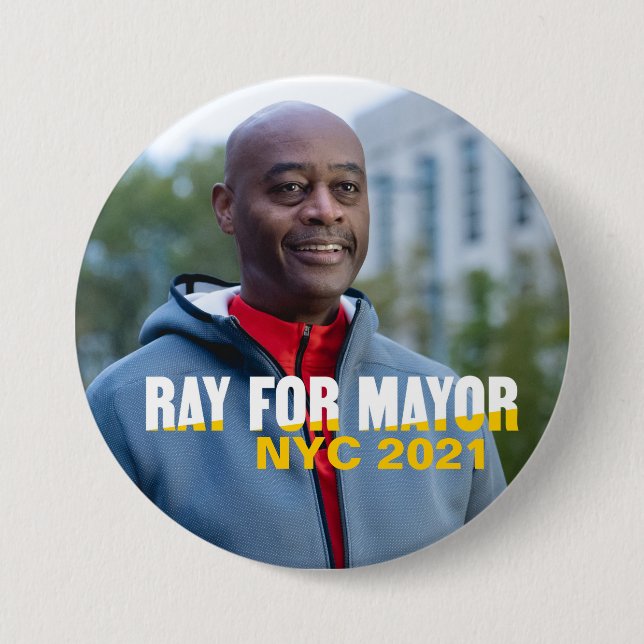 NYC Mayor 2021 Ray McGuire Button (Vorderseite)