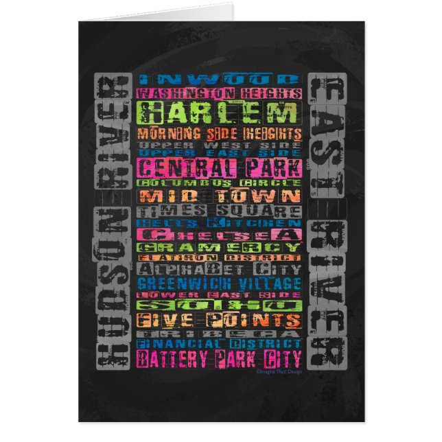 NYC Neighhoods Rainbow (Vorne)