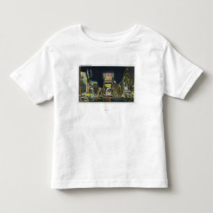 NYC, neues YorkView des Times Square nachts # 2 Kleinkind T-shirt