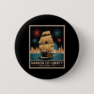 Nyc New York City 250. 4. Juli 2026 Schiffe Sai Button