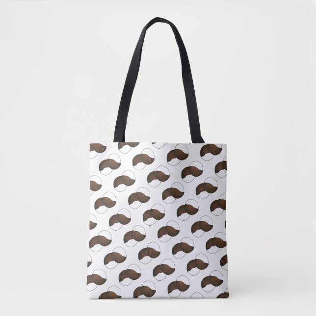 NYC New York City Black and White Cookies Tasche (Vorderseite)
