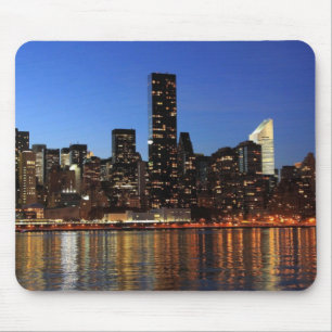 NYC New York City Manhattan Nacht Mousepad