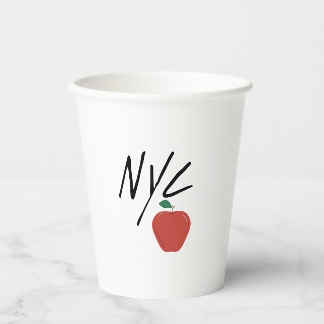 NYC NEW YORK CITY PAPPBECHER (Vorderseite)
