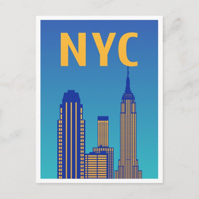 NYC - NEW YORK CITY POSTKARTE (Vorderseite)