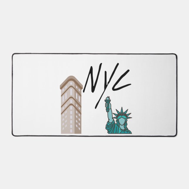 NYC NEW YORK CITY SCHREIBTISCHUNTERLAGE (Vorderseite)