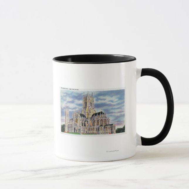 NYC, New YorkKathedrale von St. Johannes dem Göttl Tasse (Rechts)