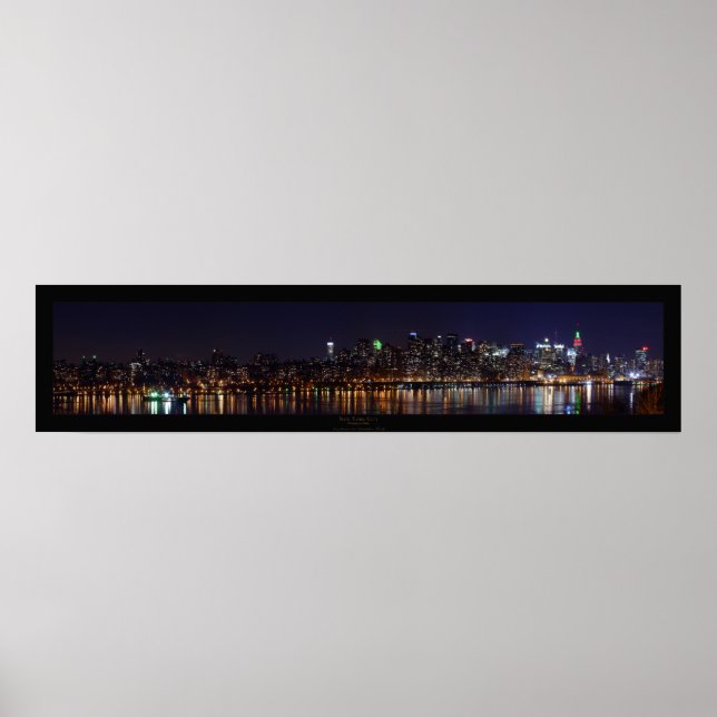 NYC Panoramic Poster (Vorne)