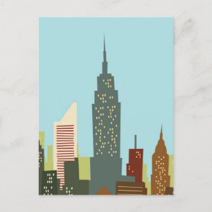 NYC Postcard Postkarte