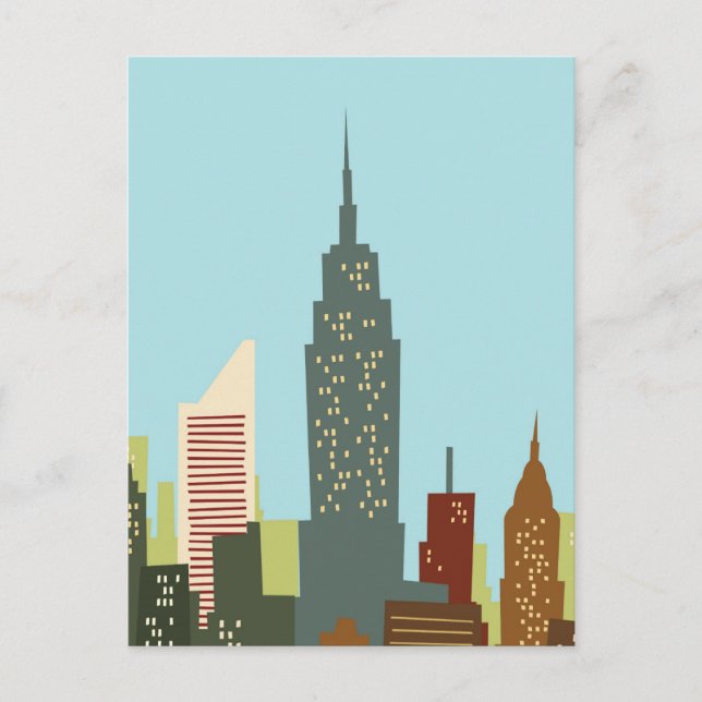 NYC Postcard Postkarte (Vorderseite)
