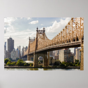 NYC Poster Queensboro Bridge