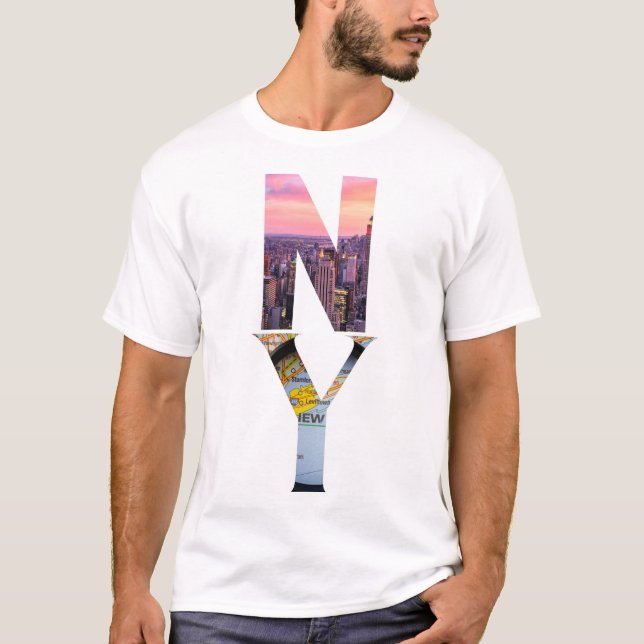 NYC Pride T - Shirt - farbenfrohe LGBTQ+ (Vorderseite)