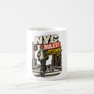 NYC-Regeln Optional Kaffeetasse