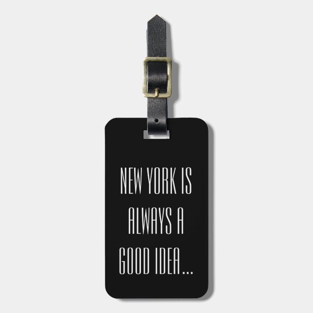 NYC Reise-Umbau Gepäckanhänger (Vorderseite vertikal)