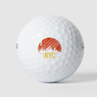 NYC Retro Style Golfball
