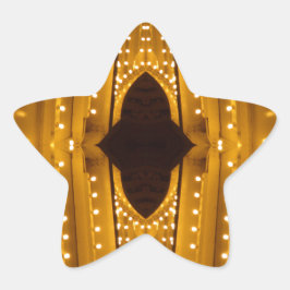 NYC Sehenswürdigkeiten Theater Marquis Stern-Aufkleber
