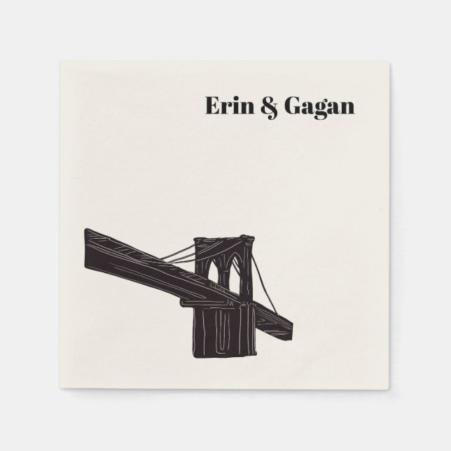 NYC-Servietten Serviette (Vorderseite)