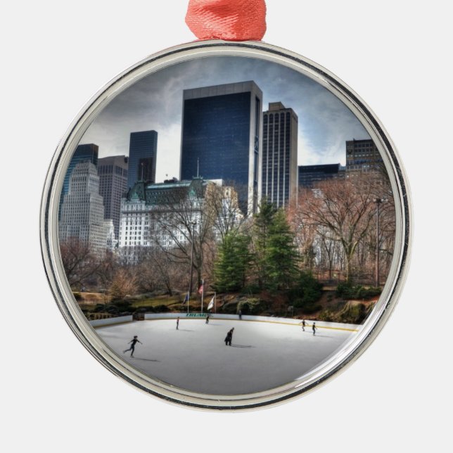 NYC SILBERNES ORNAMENT (Vorne)