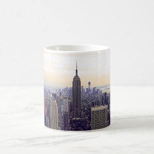NYC skyline Empire State Gebäude, WTC 4 Kaffeetasse