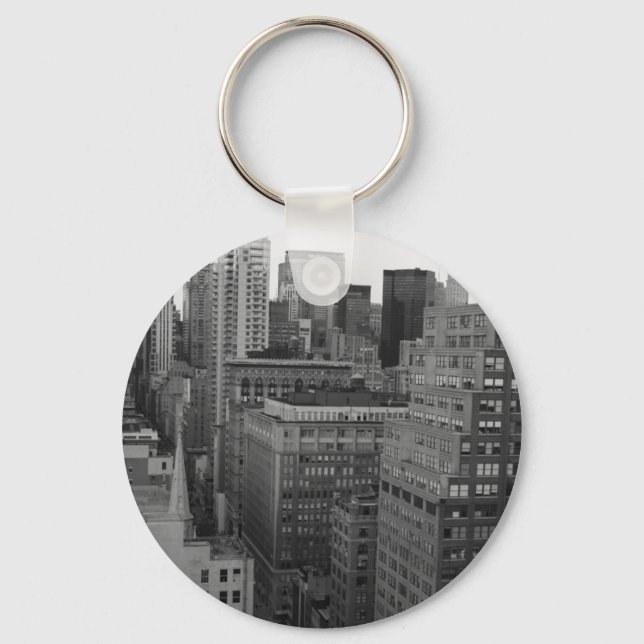 NYC Skyline-Foto Schlüsselanhänger (Vorderseite)