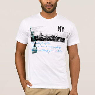 nyc Skyline, Freiheitsstatue, konkreter Dschungel… T-Shirt