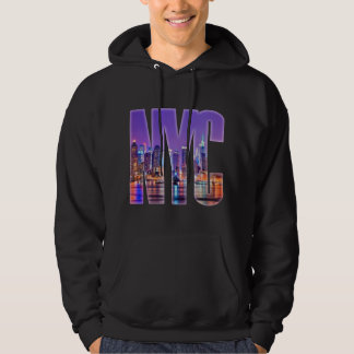 NYC Skyline (hell) Hoodie
