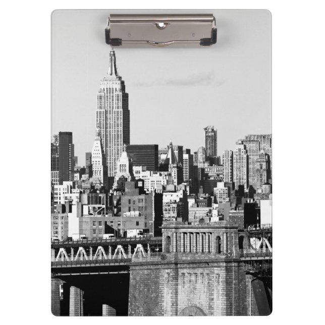 NYC Skyline II Klemmbrett (Vorderseite)