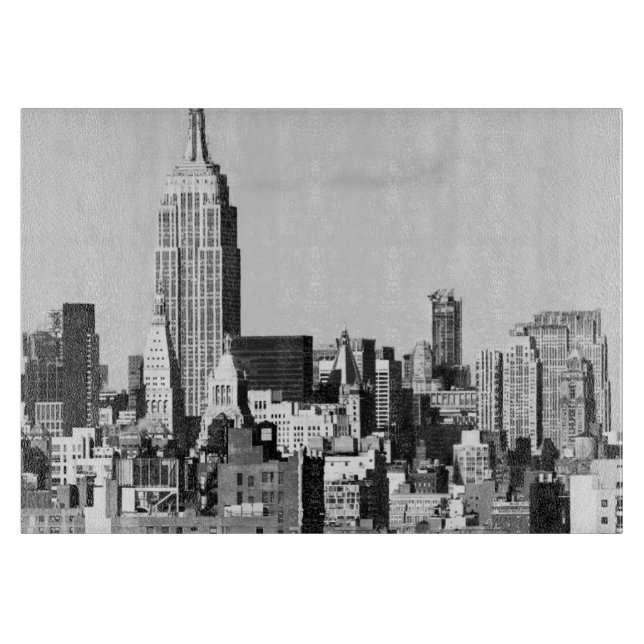 NYC Skyline II Schneidebrett (Vorderseite)
