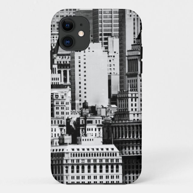 NYC Skyline IX Case-Mate iPhone Hülle (Rückseite)