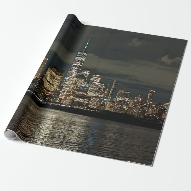 NYC-Skyline-Packpapier Geschenkpapier (Ungerollt)