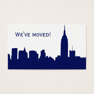 NYC Skyline Silhouette, ESB #1 Blue - Nous avons d