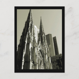 NYC St. Patrick's Cathedral Postkarte